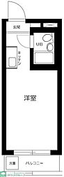 メゾン・ド・ジョワ ワンルームの間取図画像