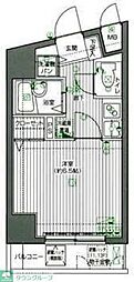 グランド・ガーラ渋谷 1Kの間取図画像