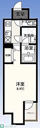 W-gates Tower 1Kの間取図画像