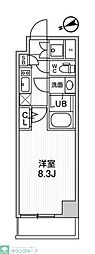 weaveplaceSHINKAMATA 1Kの間取図画像