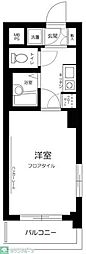 菱和パレス渋谷本町 1Kの間取図画像