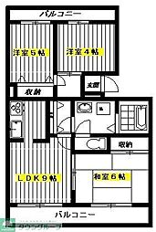 間取図画像 3LDK