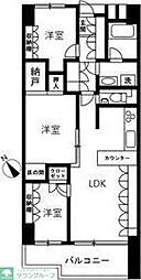 アイビハイツ南品川 3LDKの間取図画像