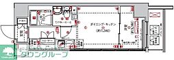 サクラアクシス中板橋 1Kの間取図画像
