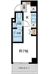 ラクラス池袋 ワンルームの間取図画像