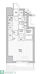 レジデンス北大塚 1Kの間取図画像