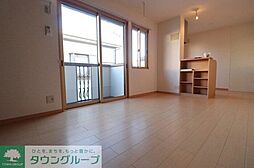 モナリエ古ヶ崎II 205 2階ワンルームのリビング/ダイニング