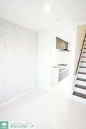 MOK-TERRACE新松戸 101 1階1LDKのリビング/ダイニング