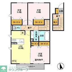 ルーチェ 3LDKの間取図画像