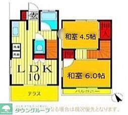 グリーンテラス下田 2LDKの間取図画像