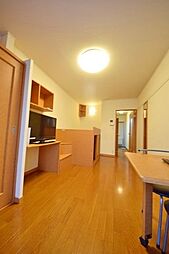 レオパレスＳｉｒ　Ｈｏｕｓｅ 1階1Kのリビング/ダイニング