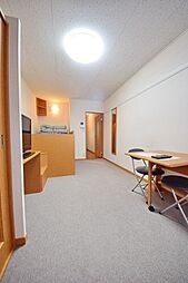 レオパレスｐａｒｔｉｒｅ 2階1Kのリビング/ダイニング