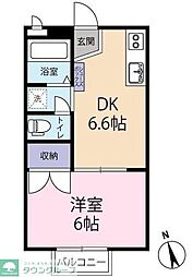間取図画像 1DK