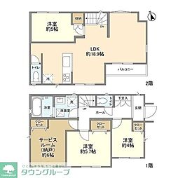 Kolet小金井貫井南#02 3SLDKの間取り