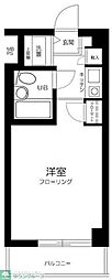 ワコーレ花小金井 1Kの間取図画像