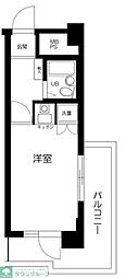 ヴェラハイツ鶴見 ワンルームの間取図画像