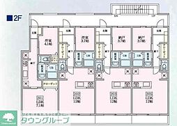 アパート 1SLDKの間取図画像