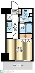 CityLuxTobe 1Kの間取図画像