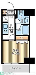 CityLuxTobe 1Kの間取図画像