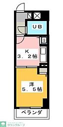 ライオンズプラザ川崎第2 1Kの間取図画像