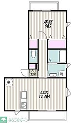 （仮称）川崎市宮前区平5丁目計画 302 3階1LDKの間取り