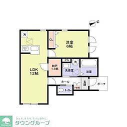 (仮称)藤沢市藤沢1丁目新築計画 1SLDKの間取図画像
