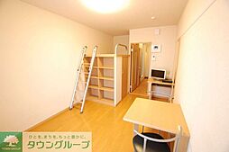 レオパレスシャルムII 1階1Kのリビング/ダイニング