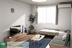 西武新宿線 東村山駅 徒歩13分の賃貸アパート 1階1Kのリビング/ダイニング