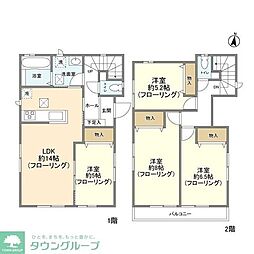 Kolet武蔵大和#02 4LDKの間取り