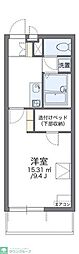 レオパレスあおば 1Kの間取図画像