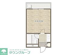 アーバンハイツ 1Kの間取図画像