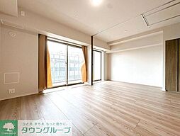 プラウドタワー亀戸クロスゲートタワー棟 7階3LDKのリビング/ダイニング