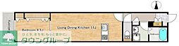 EMINENT亀戸 1LDKの間取図画像
