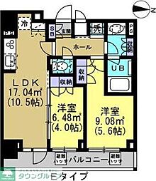 ルーラル二十四番館 2LDKの間取図画像