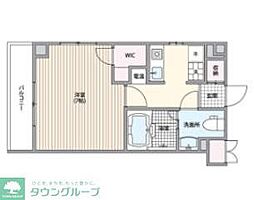 ファイカス両国 1Kの間取図画像