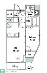 GRANPASEO押上八広 1LDKの間取図画像