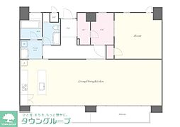 アルティオドマーニ 1LDKの間取図画像