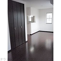 クロバ−ハイツＢ棟 2階2LDKのリビング/ダイニング