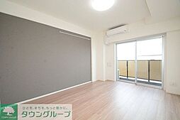 ステージグランデ竹ノ塚 4階1Kのリビング/ダイニング