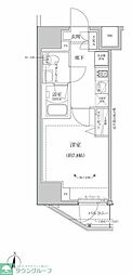 RELUXIA亀有 1Kの間取図画像