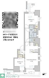Brilliaist町屋 2LDKの間取図画像