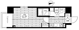 グランドコンシェルジュ新御徒町駅前 1Kの間取図画像