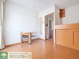 レオパレスソレイユ 104 1階1Kのリビング/ダイニング