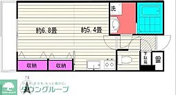 ＭＡＬＵＬＡＮＩ成城 1階1DKの間取り