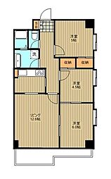 間取図画像 3LDK