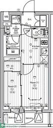 仮称)PREMIUM CUBE世田谷 2Kの間取図画像