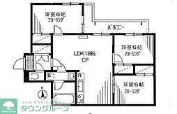 コートウイスタリア 3LDKの間取図画像