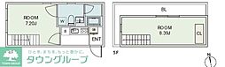 AZSmart世田谷 1LDKの間取図画像