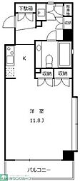 太子堂イースト ワンルームの間取図画像