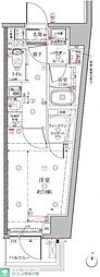 クレイシア・ヴァースクレイシアIDZ芦花公園 1Kの間取図画像